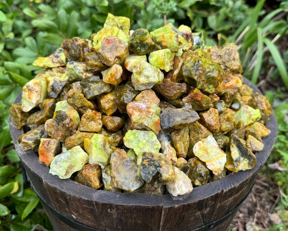 Green Opal Raw Natural Stones: Choose Ounces or lb Bulk Wholesale Lots (Premium Quality 'A' Grade)