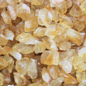 Citrine Rough Crystal Chips, 0.5 1.25: Choose Ounces or lb Wholesale Bulk Lots 'AAA' Quality Raw Citrine Chips, Rough Citrine Chips image 8