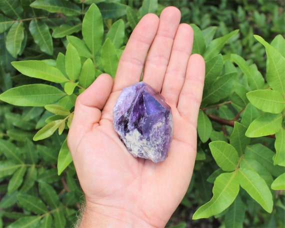 LARGE Rough Amethyst Natural Chunks, 2" - 3": Choose How Many Pieces (Premium Quality 'A' Grade Raw Amethyst Crystals)