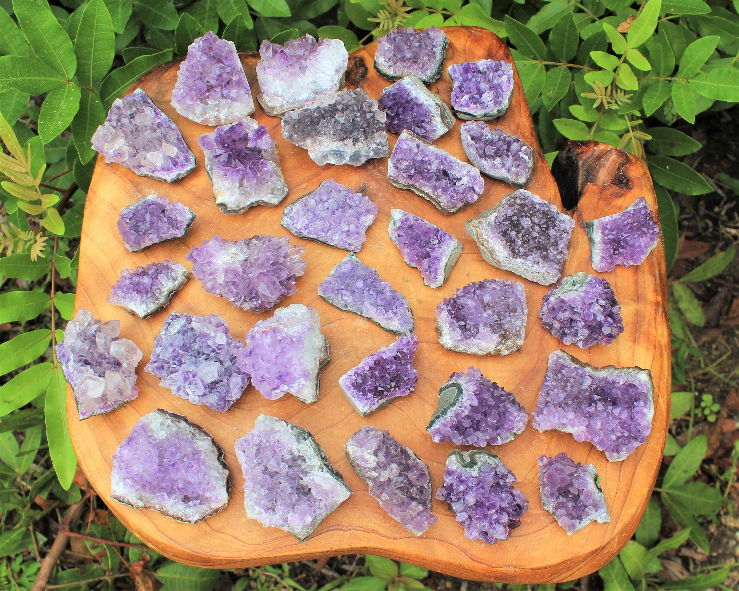 Amethyst Crystal Clusters Bulk Wholesale Lots Choose Ounces or