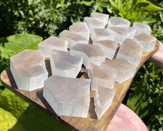 Ulexite TV Rock Chunks, Television Stones - Choose Size (Premium Quality Raw Ulexite Optical Crystals)