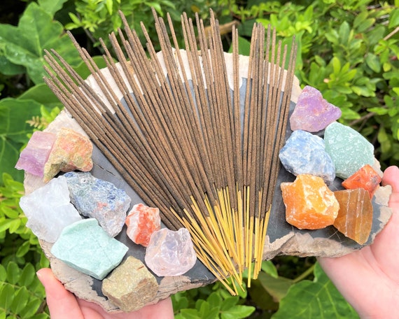 20 Incense Sticks BUY 2 GET 1 FREE! + Free Crystals! - Choose Your Scent (Premium Quality)