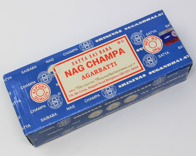 Satya Nag Champa Incense Sticks: 250 gram Pack