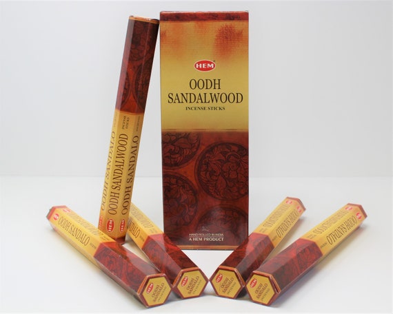 Hem Incense Sticks Oodh Sandalwood - Choose How Many