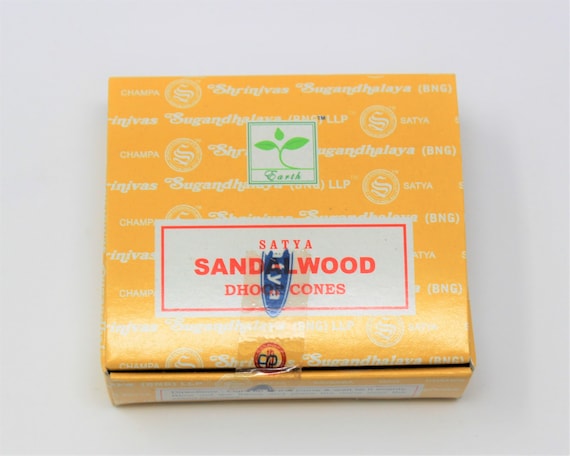 Satya Sandalwood Incense Cones: Choose How Many