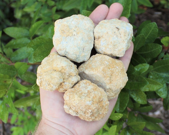 Break Your Own Geodes by Pieces: 1.5" - 3" Large Unopened Moroccan Crystal Quartz Geodes ('A' Grade Wholesale Quartz Geodes)