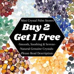 Mini Crystal Palm Stones