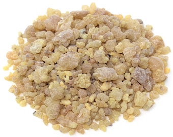 Frankincense Resin Incense - 'A' Grade Natural Gum Olibanum Granular Resin (Ritual Incenses, Energy Cleansing & Meditation)