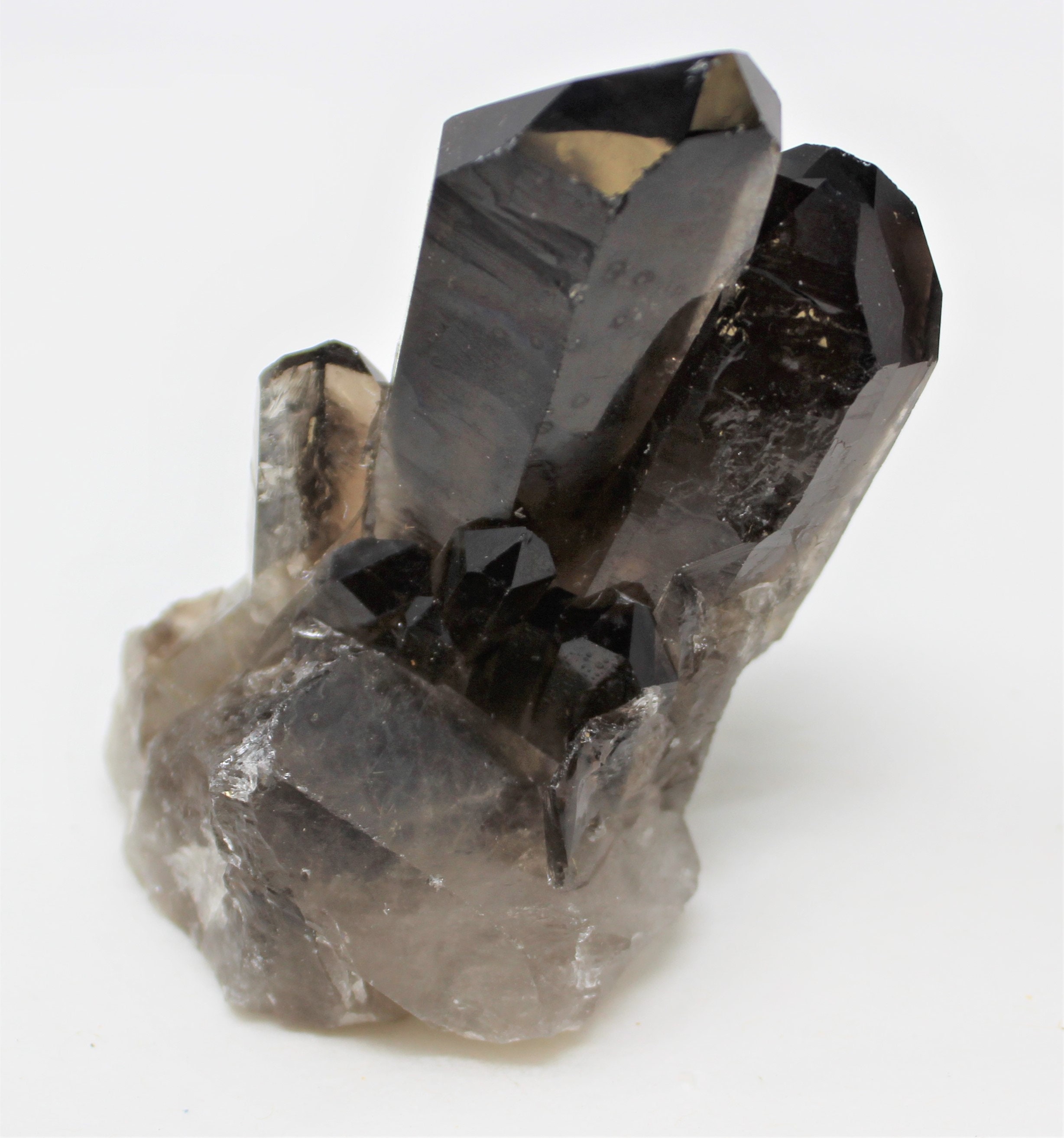 Smoky Quartz Crystal Cluster Specimen, 3 oz 4 oz ('A' Grade Premium Quality, Smokey Quartz