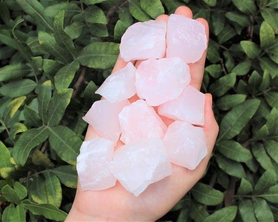 Pink Calcite Natural Rough Premium Grade Stones: Choose How Many Pieces (Premium Quality 'A' Grade)