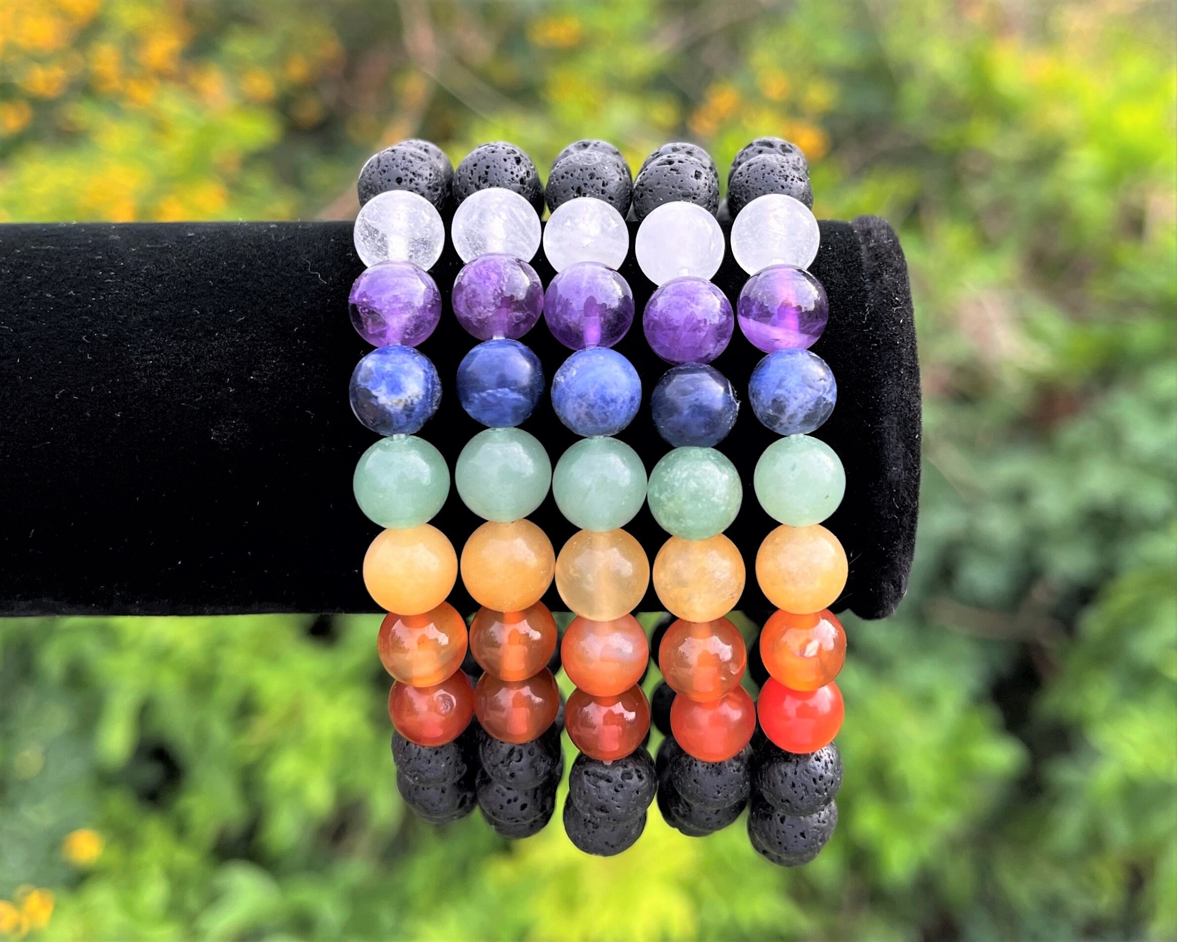 Seven Chakra Bracelet – Uplift Beads