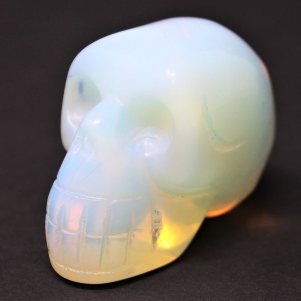 Opalite Crystal Skull, 2" - Choose How Many ('AAA' Grade Opalite Skulls, Polished Opalite Gemstone)