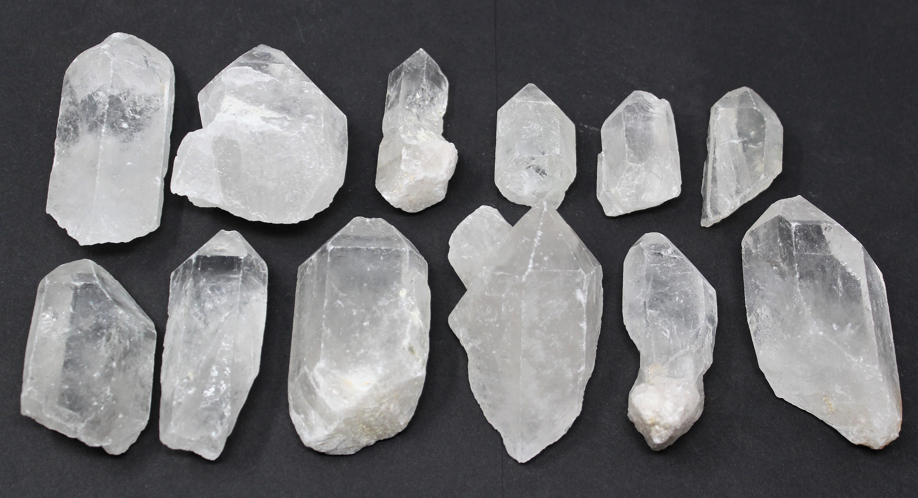 Natural Quartz Crystal Points, Wholesale CLEARANCE Lots Choose 4 oz, 8