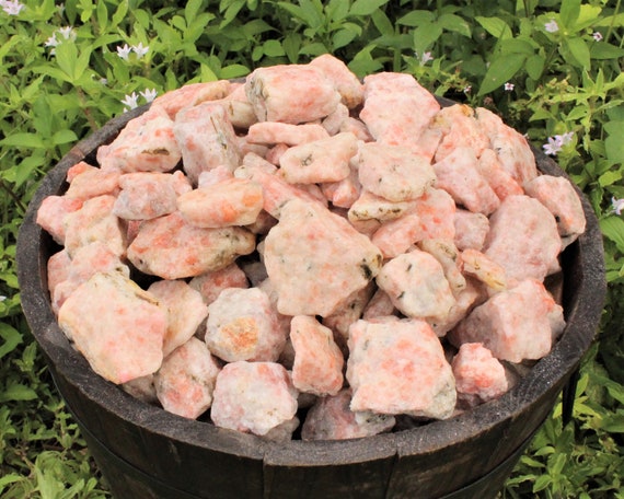 Sunstone Natural Rough Crystals: Choose Ounces or lb Bulk Wholesale Lots (Premium Quality 'A' Grade)