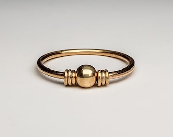 Dainty Fidget Ring, Worry Anxiety Spinner, Teen Jewelry