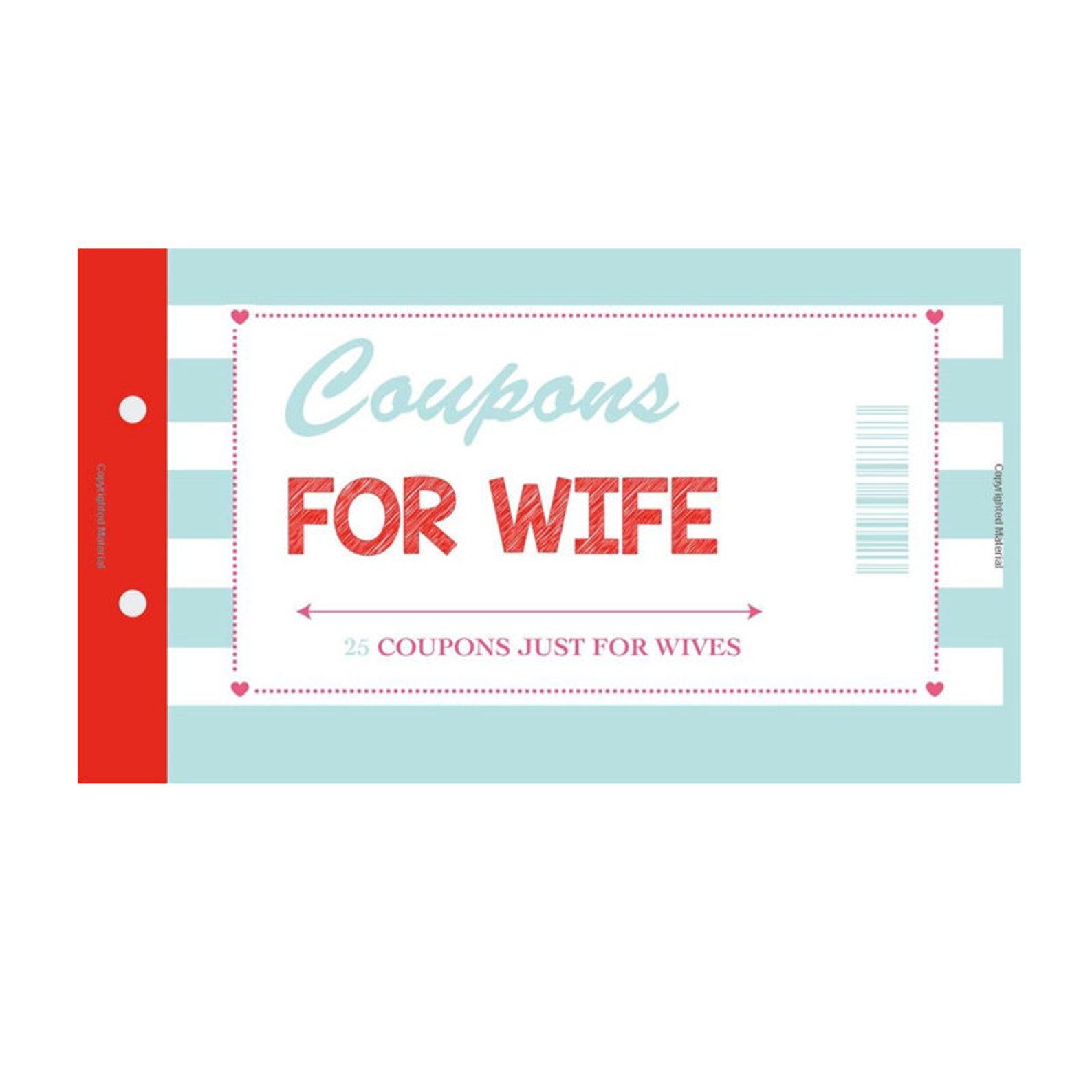 Coupons for Wife 25 High Quality Color Coupons Etsy