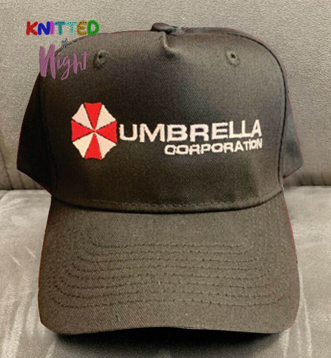 Umbrella Corporation Embroidery Adjustable Baseball Hat Etsy