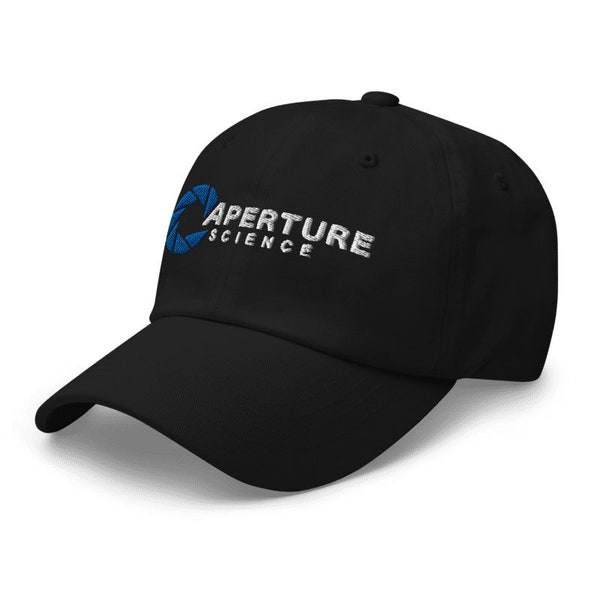 Aperture Science Laboratories Embroidered Hat, Video Game Lover Hat