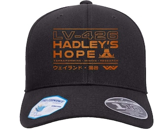 Hadley's Hope Alien Movie Hat: Weyland Yutani Embroidered Cap