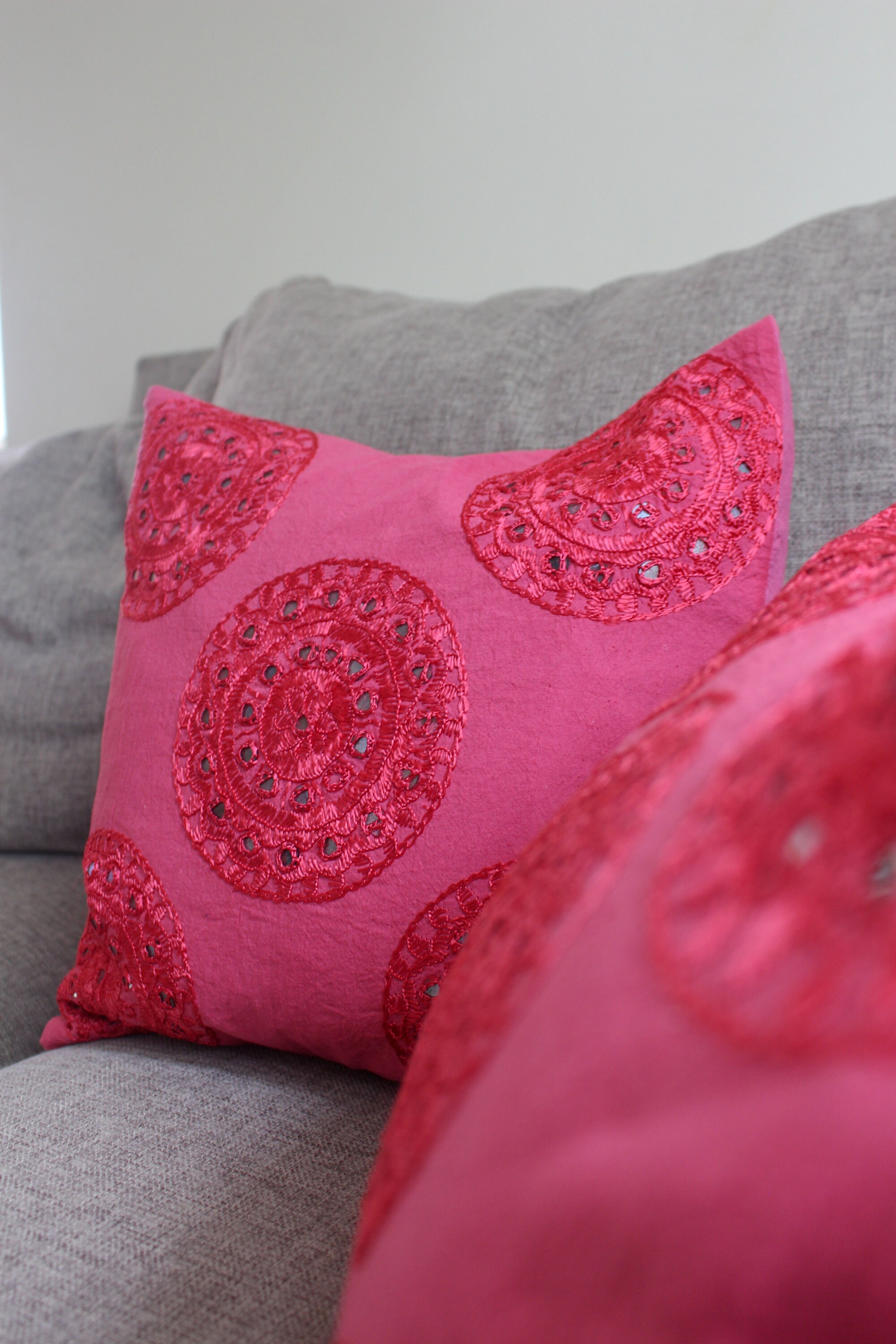 Handmade Cushion Cover Decorative Sofa Cushion Cover 16x16 Etsy