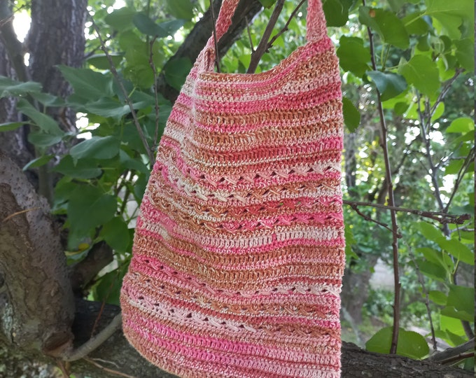 Crochet Bag Pattern Shoulder Tote Bag