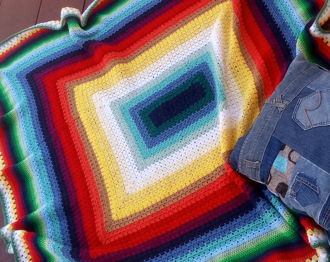 Squared Afgan Pattern