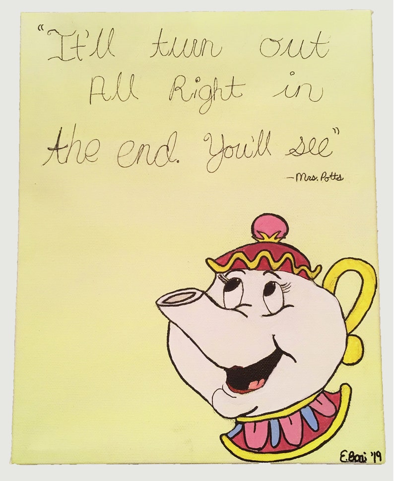 Beauty and the Beast quote | Etsy