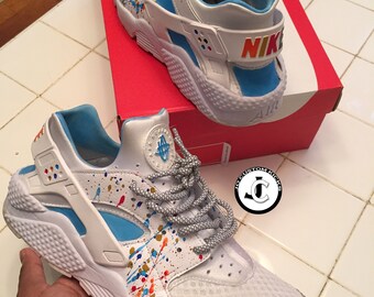 paint splatter huaraches