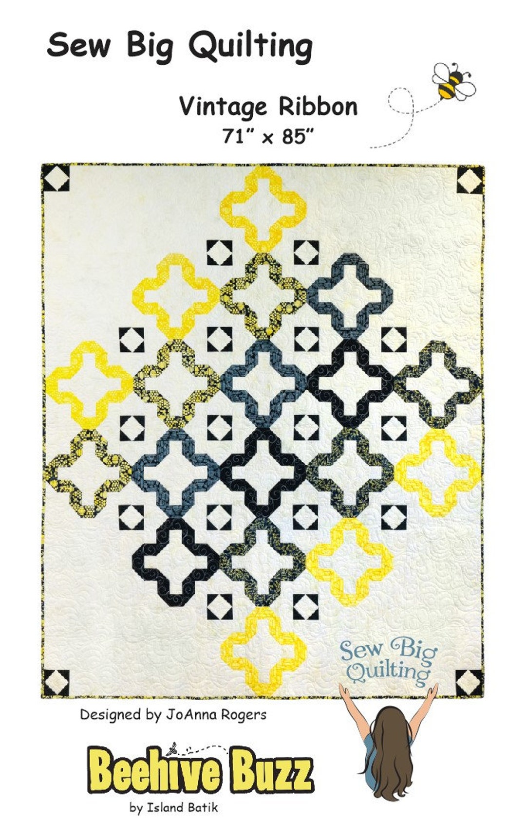 Vintage Ribbon Digital Pattern - Etsy