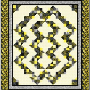 Savana kit using Beehive Buzz 2.5” strips from Island Batik
