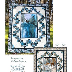 Gavyn’s Chevron digital pattern from Sew Big Quilting