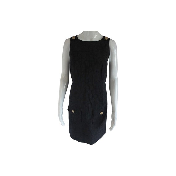 shoshanna black dress