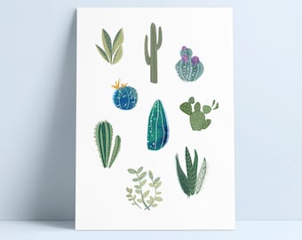 Cactus Print