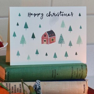 Cabin in the Woods-kerstkaarten