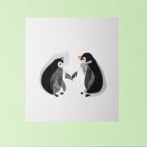 友情ペンギンカード