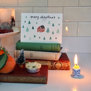 Cartes de Noël Une cabane dans les bois image 5