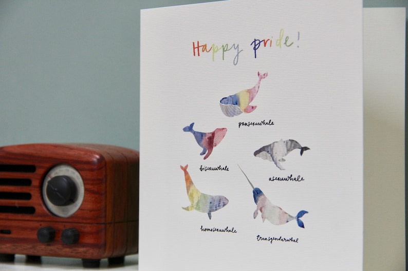 Carte de fierté heureuse image 3