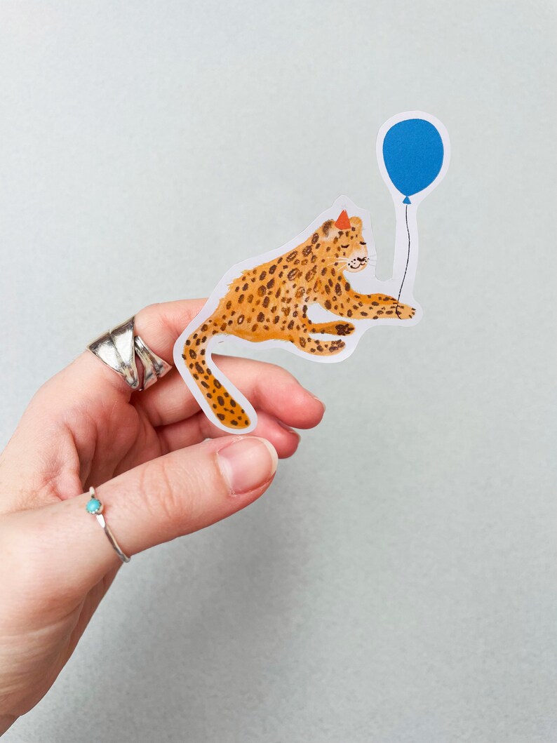 Stickers Size: Regular Leopard