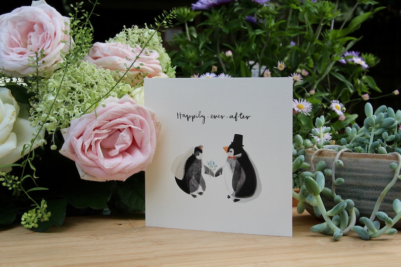 Carte de vœux pour un mariage inoubliable image 2