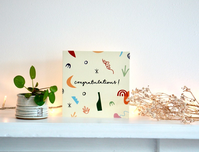 Illustrative Congratulations Card image 5