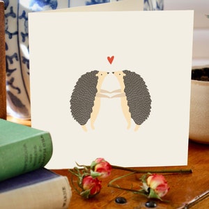 Carte Saint Valentin Hérisson image 2