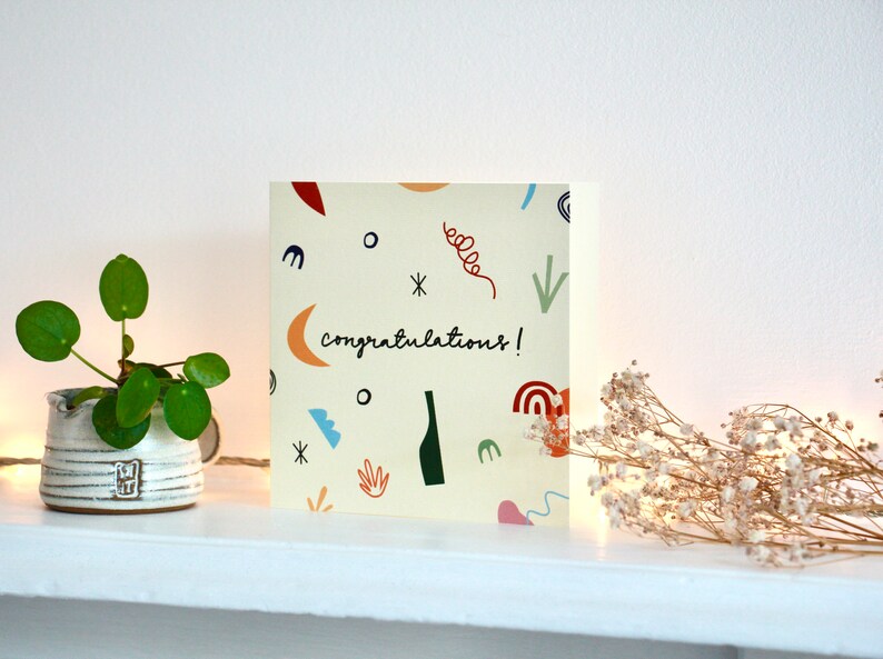 Illustrative Congratulations Card image 6