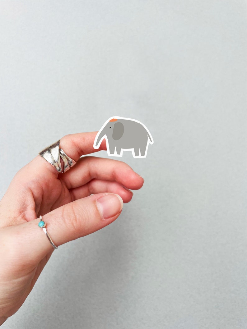 Stickers Size: Regular Elephant