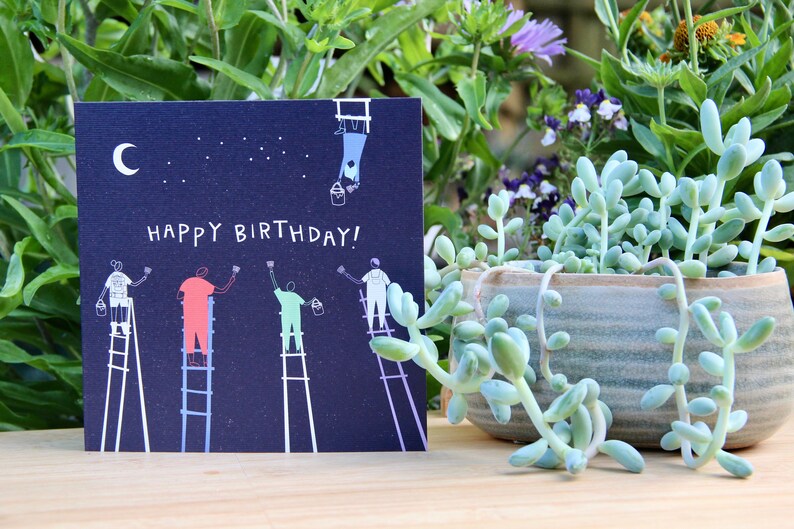 Carte illustrative de joyeux anniversaire image 3