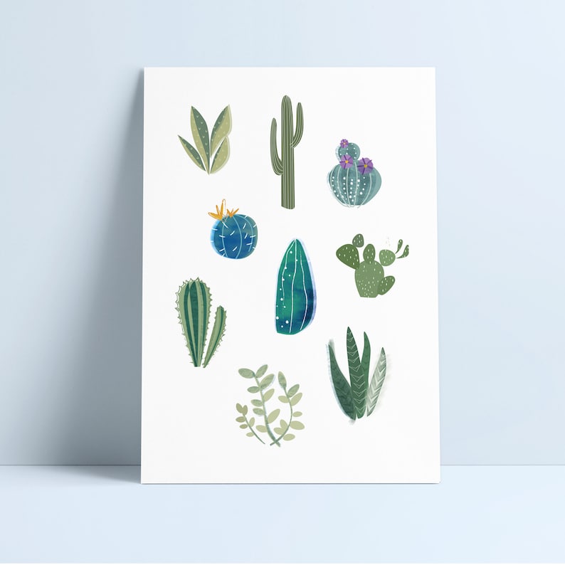 Cactus Print image 1