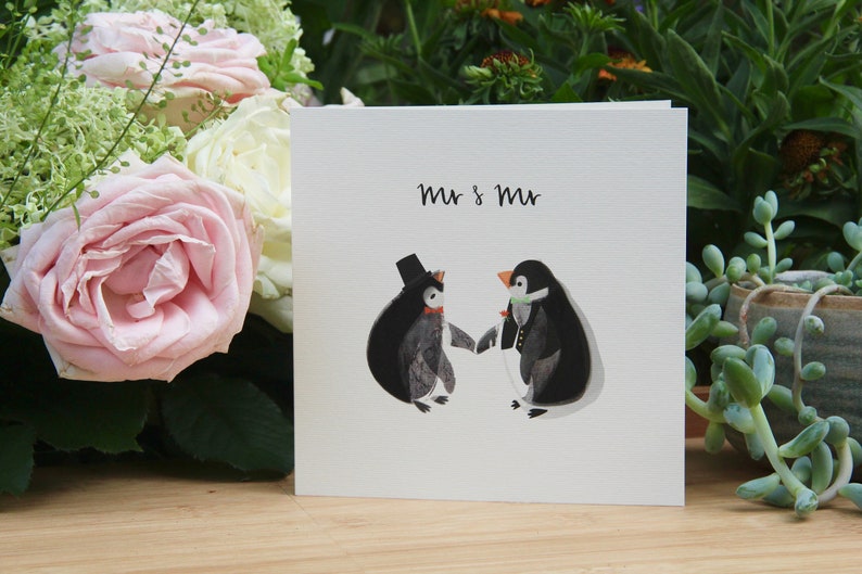 Carte de mariage M. et M. LGBT image 3