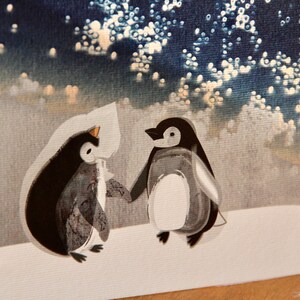 Carte de Saint Valentin Pingouins errants image 3