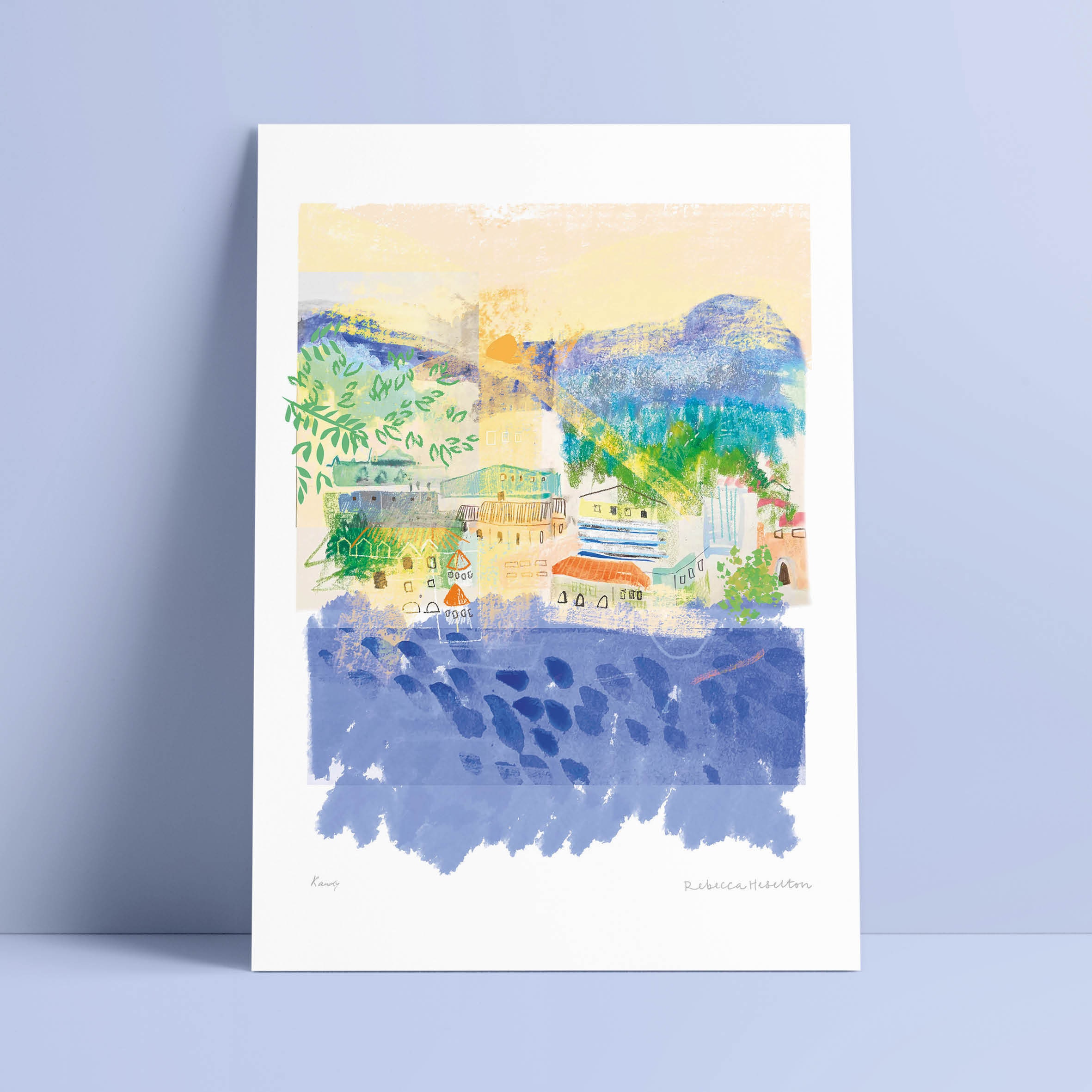 Abstract Fine Art Print of Kandy, Sri Lanka - Etsy