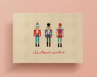 Nutcracker Christmas Card