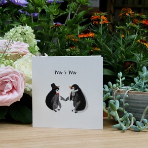 Carte de mariage M. et M. LGBT image 2